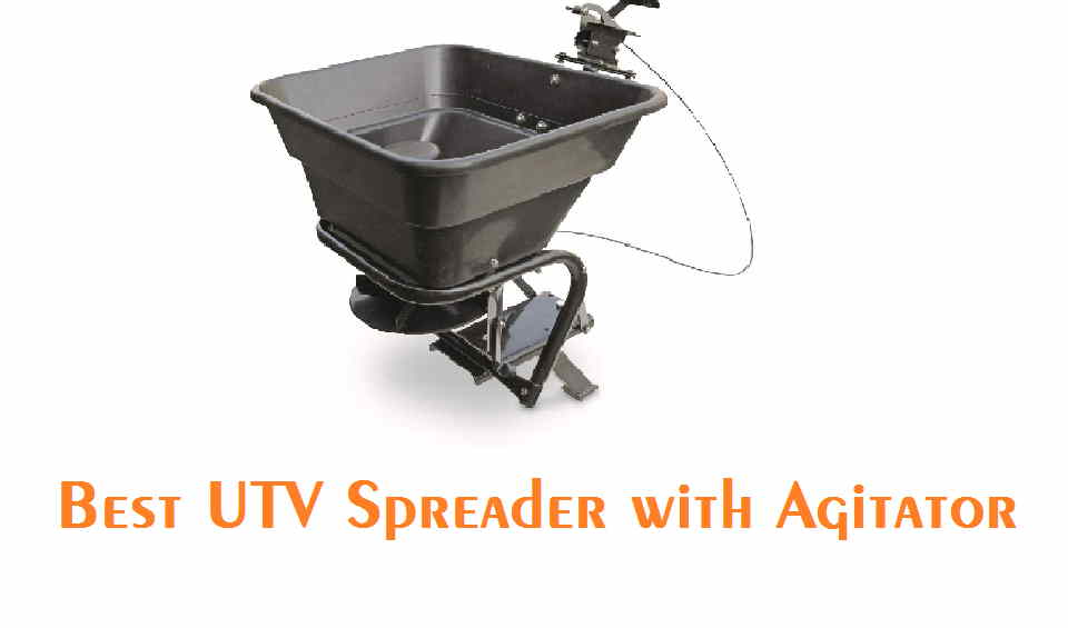 UTV spreader with agitator