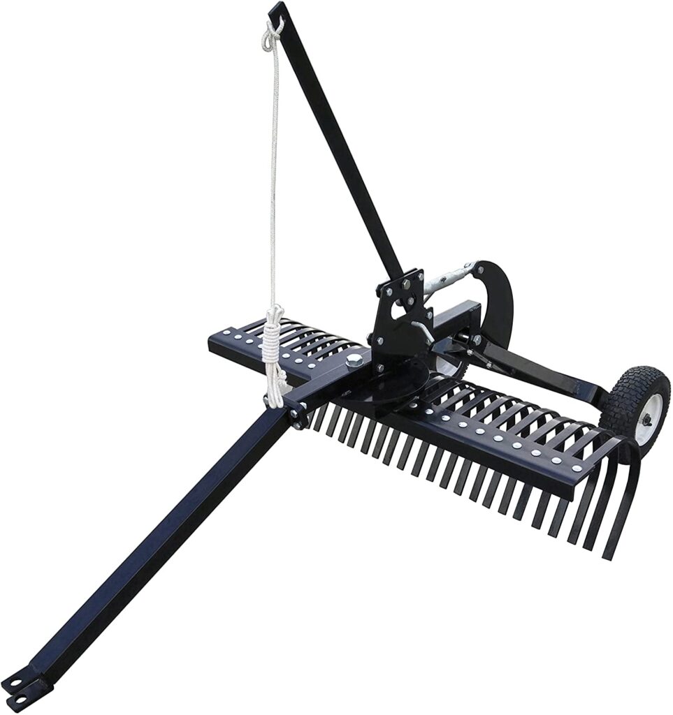 what size landscape rake for tractor