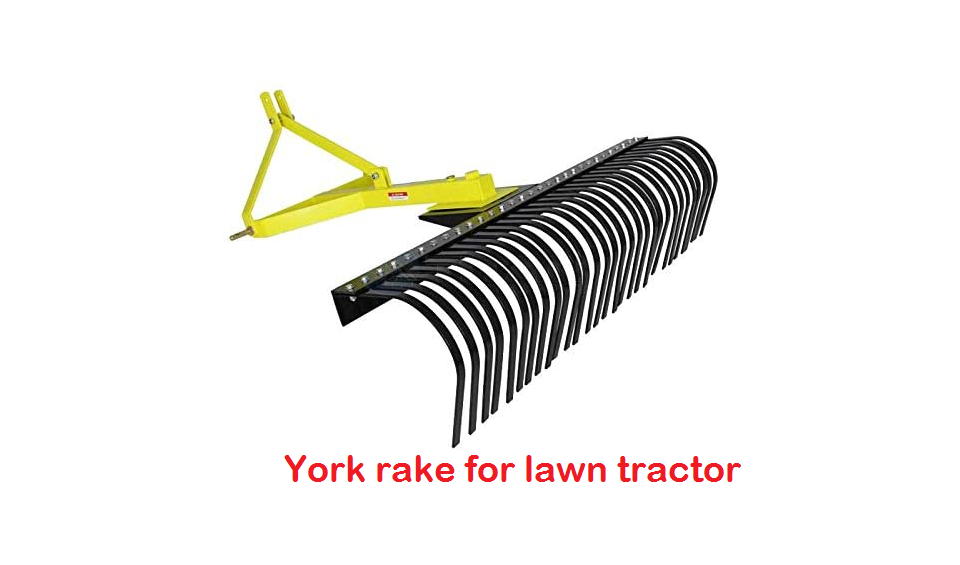 york rake for lawn tractor