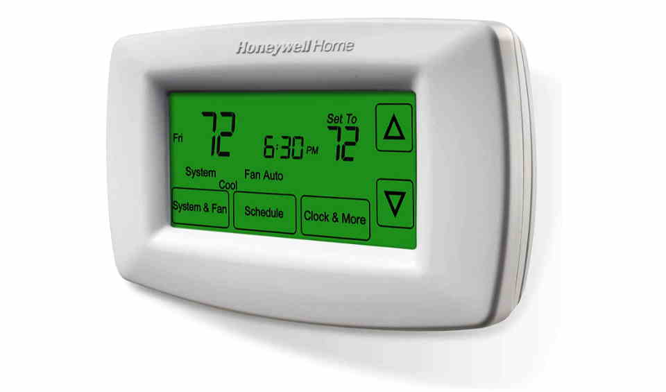 How to reset Honeywell touchscreen thermostat