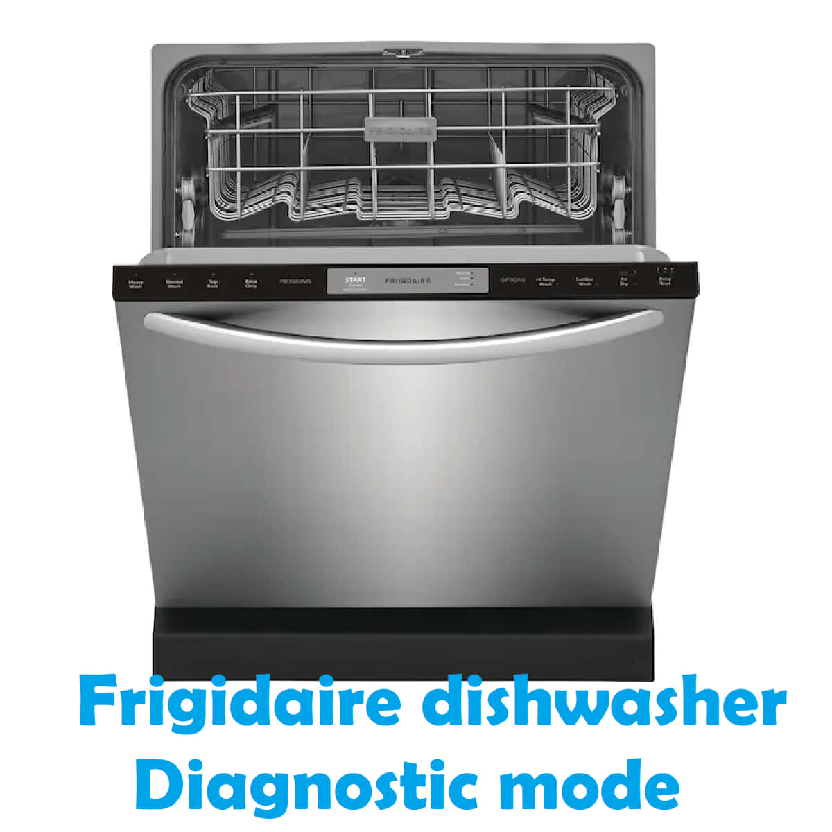 frigidaire dishwasher diagnostic mode