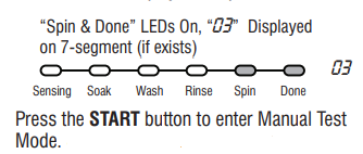 How do I get the error code on my Maytag Bravos XL MCT washer?
