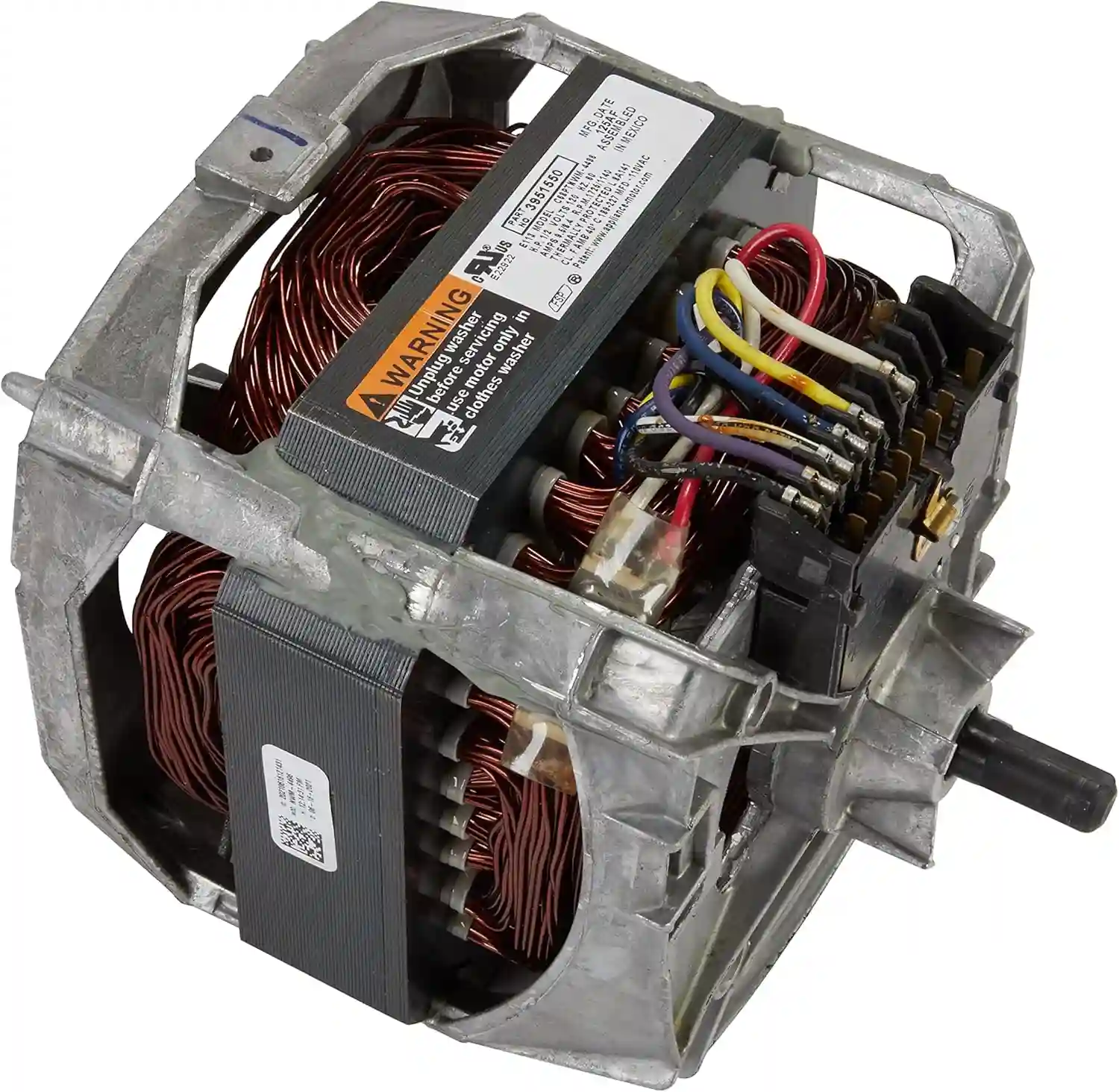 whirlpool washer stuck on sensing and locked