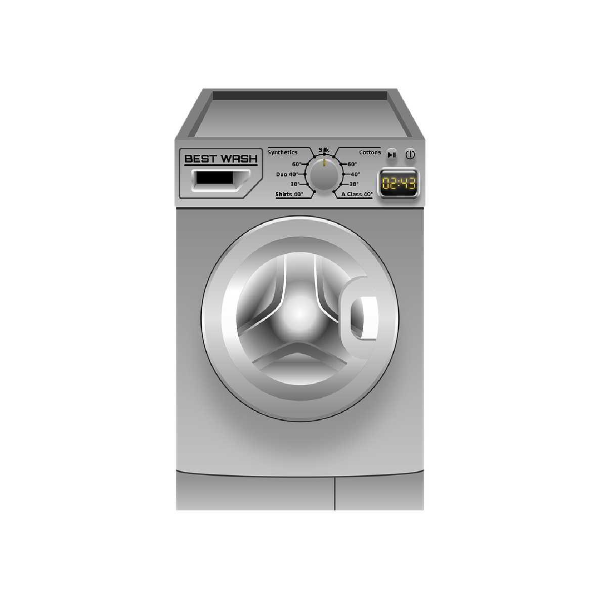 How long does a washing machine take to wash clothes