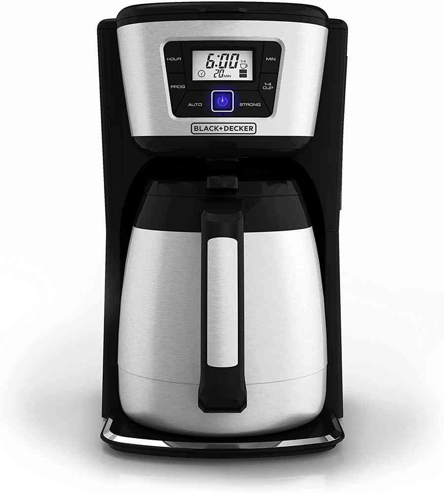 black and decker thermal coffee maker