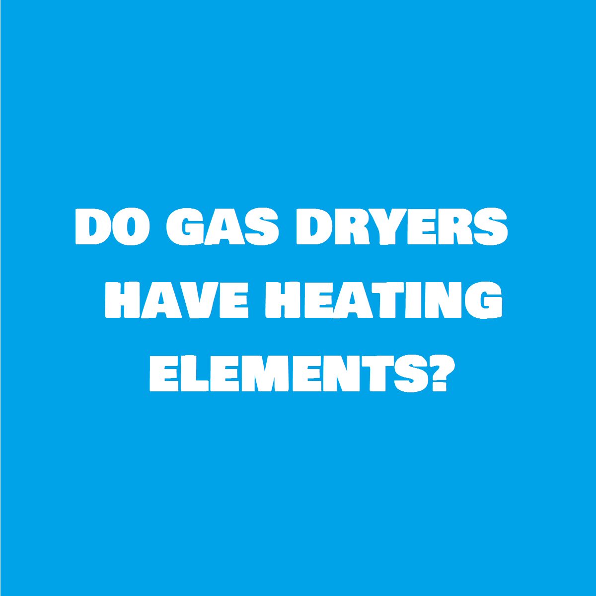Where is an igniter in a gas dryer