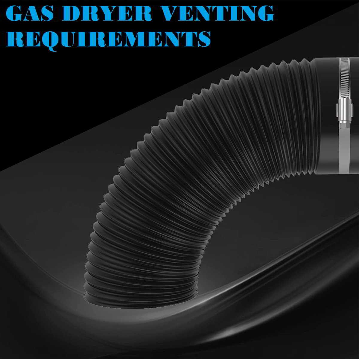 Gas dryer venting requirements