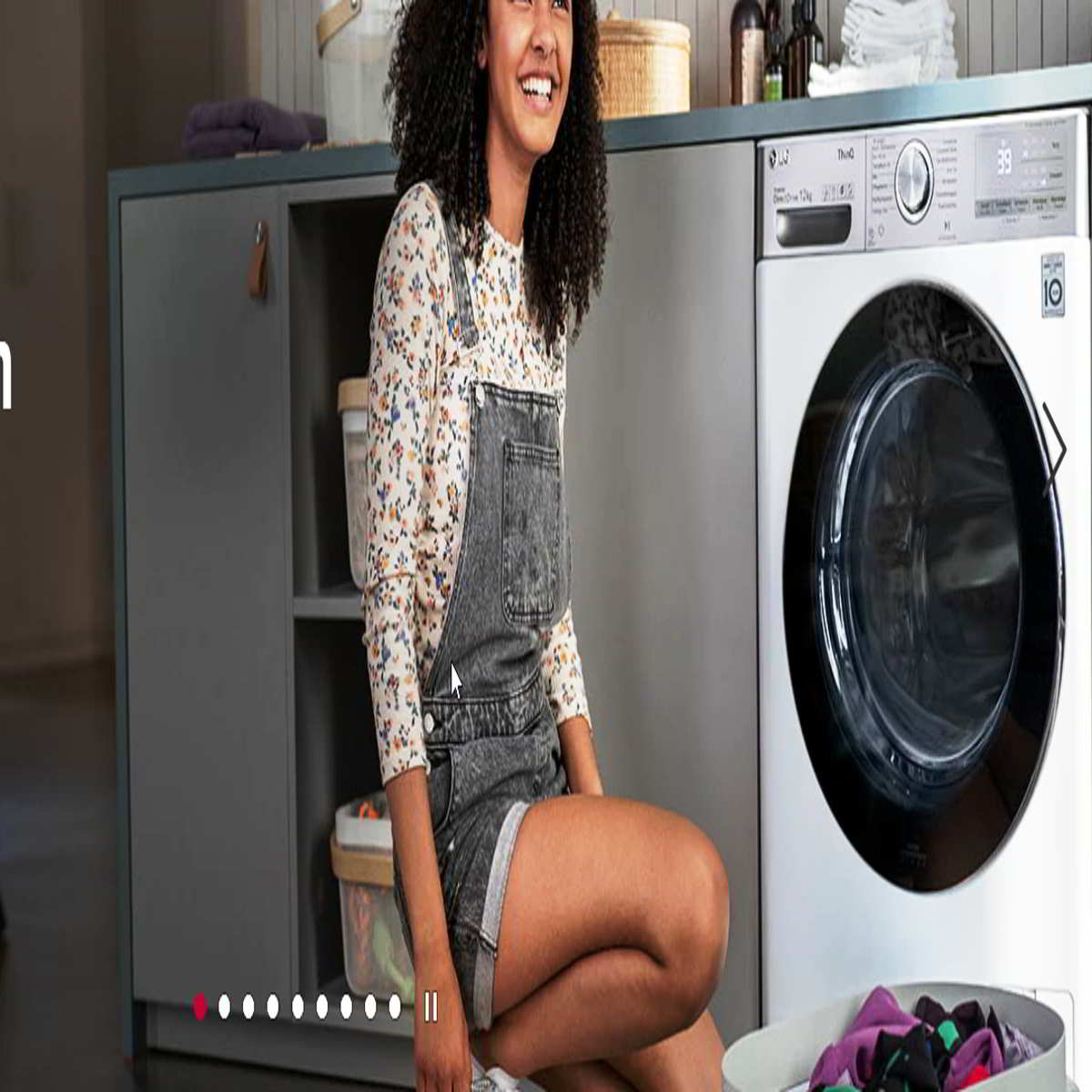 LG washing machine spin cycle problems 