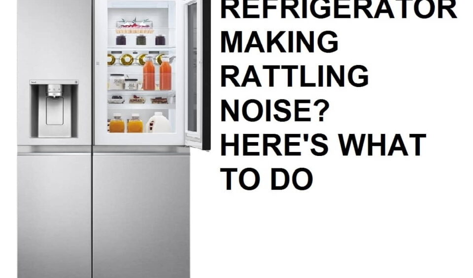 Refrigerator makes rattling noise