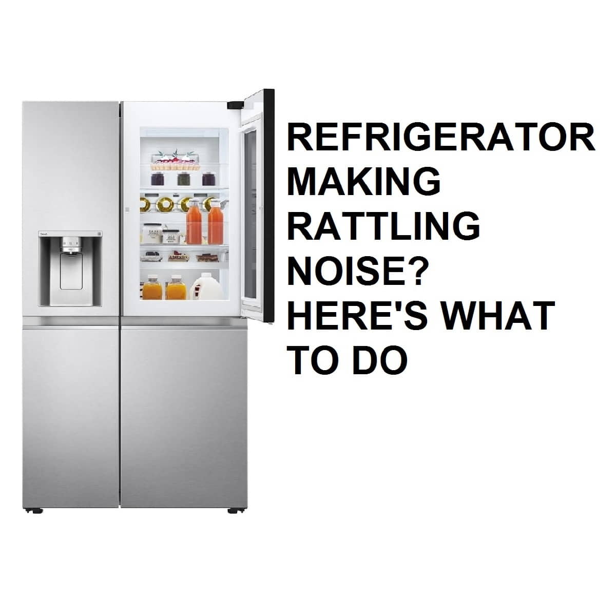 Refrigerator makes rattling noise