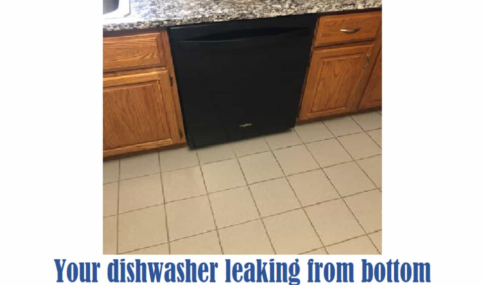 Dishwasher leaking from bottom when not running [Fixed!] MachineLounge