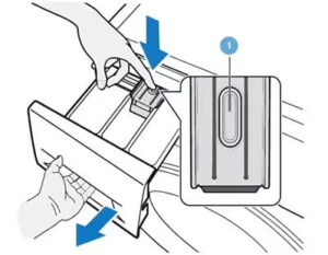 How to clean Samsung washer manual dispenser