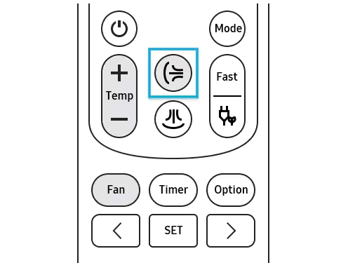 samsung digital inverter air conditioner remote control manual