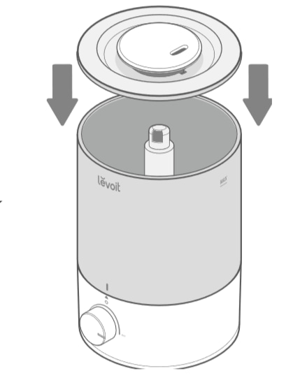 Levoit humidifier not steaming