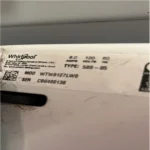 Whirlpool washer check drain
