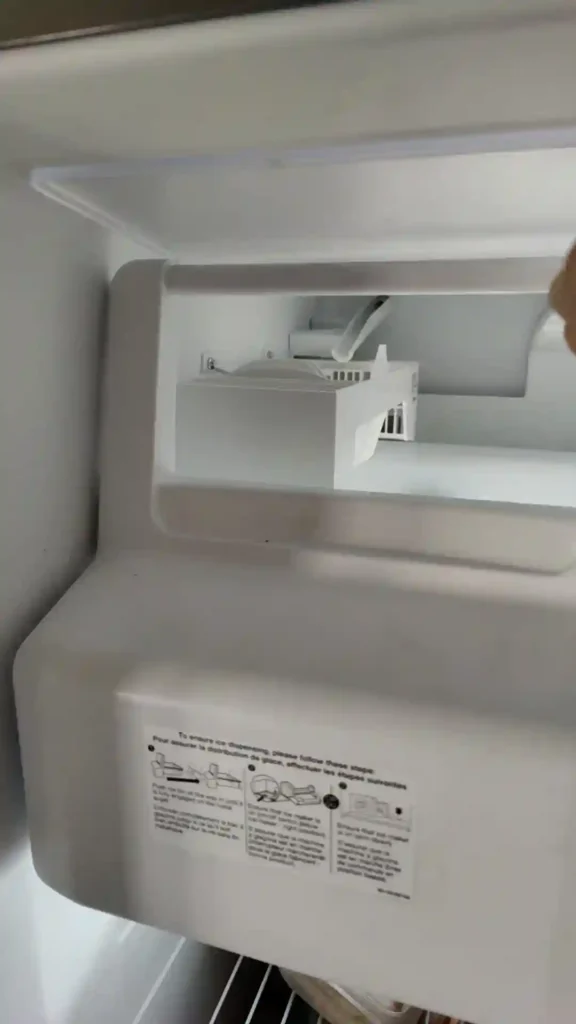 how to reset whirlpool ice maker without tool